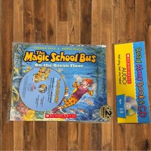 Magic School Bus “On the Ocean Floor” Read-Along Book & CD